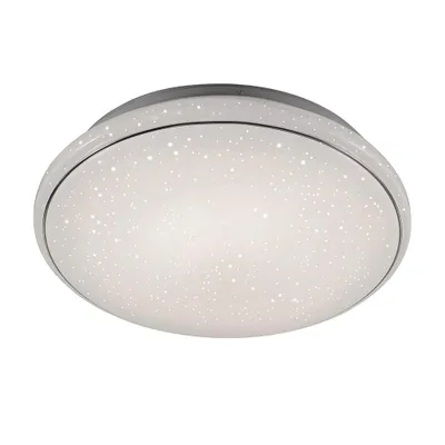 Obrázok produktu pre LED stropné svietidlo - biele - kov - Ø 59 cm - s diaľkovým ovládaním