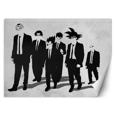 Produktbild von FOTOTAPETE Männer in Schwarz 450x315 cm 3D VLIES Tapete Wandtapete Wandbilder Wanddeko Design Wohnzimmer Schlafzimmer Flur Büro Küche AAAxBBB cm 3D VLIES Tapete Wandtapete Wandbilder Wanddeko Design Wohnzimmer Schlafzimmer Flur Büro Küche
