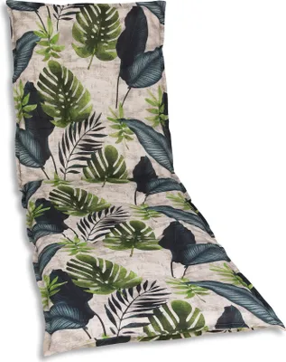 Produktbild von GO-DE Textil, Liegenauflage, Palmblatt grün, 20318-05