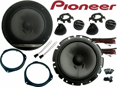 Produktbild von PIONEER 2wege Lautsprecher Einbau Set Tür passend für Fiat Ducato ab 2006 300 Watt