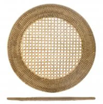 Immagine prodotto di H&H Sottopiatto Tondo In Rattan Naturale Cm 36