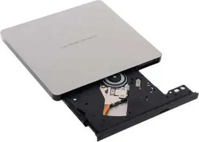 Zdjęcie produktu dla Hitachi-LG Slim Portable DVD-Writer dysk optyczny DVD±RW Srebrny