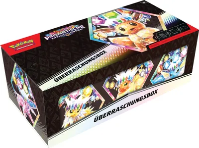 Produktbild von Pokémon TCG Karmesin & Purpur 8.5 Prismatische Entwicklungen Überraschungsbox - deutsch