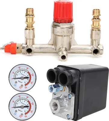 Image de Ensemble de soupape de régulation de pression Normalement fermée Support d'interrupteur Accessoires pour compresseurs d'air