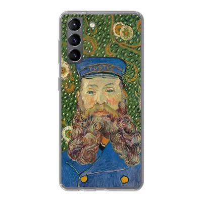 Produktbild von MuchoWow® Handyhülle Schutzhülle Hülle für Samsung Galaxy S21 Porträt des Postboten Joseph Roulin - Vincent van Gogh Silikon Softcase Handy Hülle - Softcase