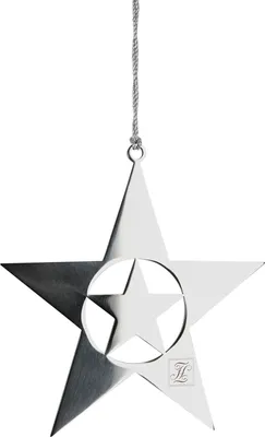 Produktbild von MARITA Anhänger - H.20cm - Edelstahl - silberfarben - Wohnaccessoire