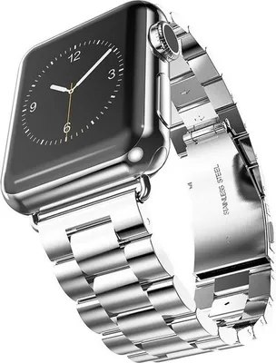 Produktbild von Strap-It Apple Watch Ultra Stahlarmband (Silber)