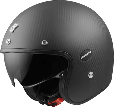 Produktbild von Bogotto V587 Carbon Jethelm, carbon matt, XS
