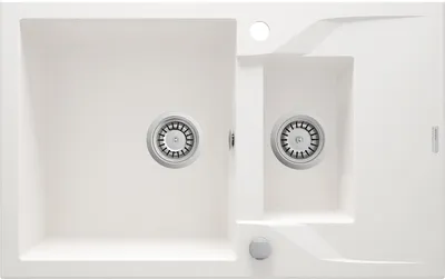 Image de 1.5-bowl granite sink with drainer