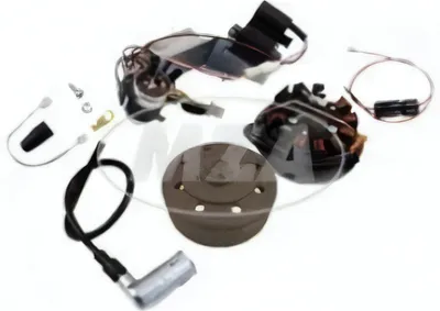 Immagine prodotto di Set: kit di conversione vape a 12V, capannone magneti (senza batteria, clacson e lampadina) - Simson KR51/1 Schwalbe, KR51/2 Schwalbe