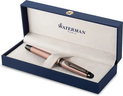 Produktbild von Waterman - Tintenroller Expert metallic roségold lackiert RT fein