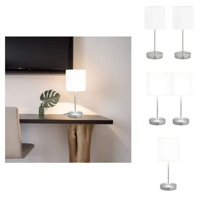 Obrázek produktu pro vidaXL Stolní lampy 2 ks. Dotykový senzor bílý E14 - Svítidla