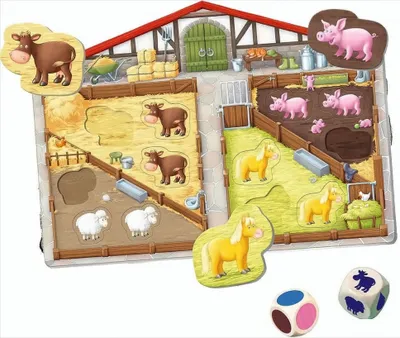 Obrázek produktu pro Ravensburger ministeps 4173 Naše farma, první hra o zvířatech, barvách a tvarech - hračky od 2 let