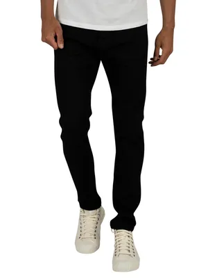 Produktbild von G-Star Herren 3301 Schmale Jeans, Schwarz 40W x 32L