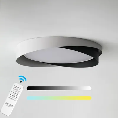 Produktbild von Ailiebe Design® LED Deckenlampe ADLEDD019N Dimmbar mit Fernbedienung 40cm 3800lm moderne Deckenleuchte mit Memory Funktion Butterfly