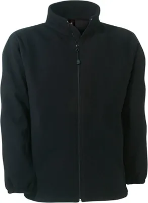 Produktbild von B&C FU749 | Fleece WindProtek / Uni - Farbe: Black - Größe: XS