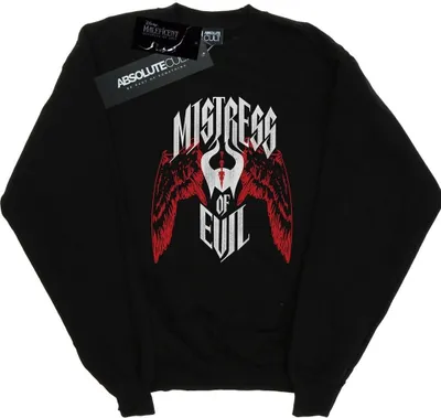 Produktbild von Disney - "Mistress Of Evil" Sweatshirt für Herren BI36403 (L) (Schwarz)