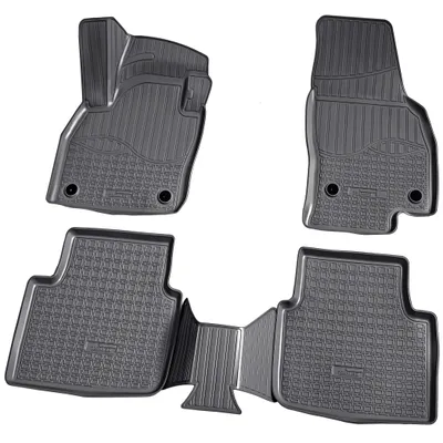 Immagine prodotto di tappetini in gomma 3D per SKODA Kamiq | tipo NW4 | anno dal 2019> | perfetta vestibilità con bordo