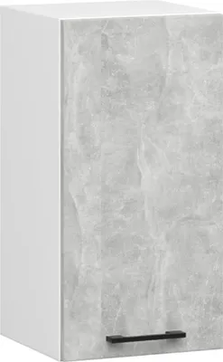 Obrázek produktu pro Závěsná kuchyňská skříňka 40 cm VERMINA - bílá / beton