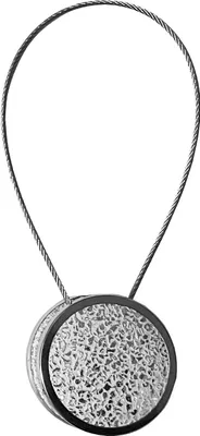 Produktbild von Raffhalter Magnetisch 30 cm Ø 40mm  Nickel Vorhang Vorhanghalter Dekoration Klemmhalter Magnetraffhalter Universal, 2021193