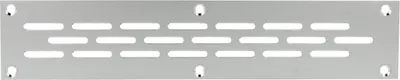 Produktbild von Aluminium Lochblech 200x40mm F1 Lüftungsgitter Lochung 20x3mm silber eloxiert