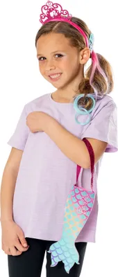 Image de Barbie - Kit d'accessoires, queue de sirène BN5600 (taille unique) (rose/bleu)