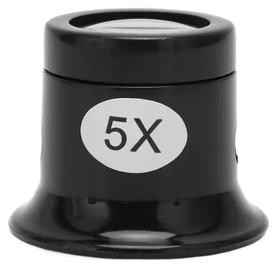 Immagine prodotto di Lente d'ingrandimento professionale da 5x per la riparazione di orologi, con bordo arrotondato