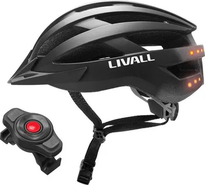 Produktbild von Bluetooth MTB Bike Helmet 58-62cm LED/SOS/Intercom black