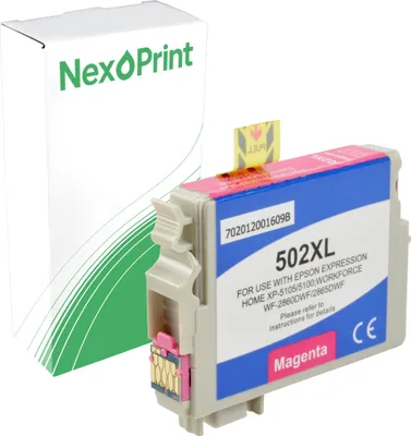 Produktbild von Druckerpatrone kompatibel zu Epson C13T02W340 502XL magenta WorkForce WF-2880 DWF Epson WF-2865 DWF Epson WF-2860 DWF Epson Expression Home XP-5155 Epson XP-5150