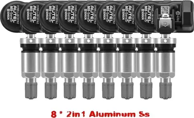 Zdjęcie produktu dla Czujnik TPMS, programowalny, uniwersalna kompatybilność, 8 aluminium