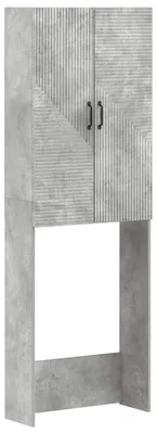 Obrázok produktu pre Skrinka pod umývadlo HAARLEM, betónová sivá, 66 x 25,5 x 190 cm