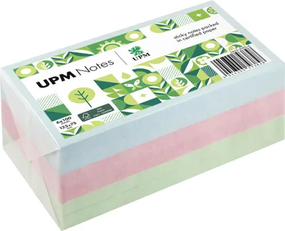 Produktbild von Notes Haftnotiz 5655-20PG-6 Pastell 125x75mm 100 Blatt sortiert 6 Stück Packung mit 20 Stück