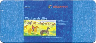 Produktbild von 5X Stockmar 204884216 Wachsmalstift 16er sort