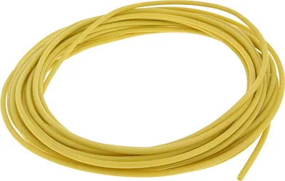 Produktbild von Elektrokabel 0,5mm² - 5m - gelb