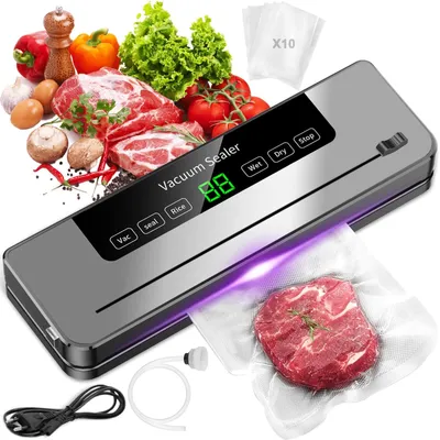 Immagine prodotto di Macchina per il sottovuoto per alimenti, 6 in 1, dispositivo multifunzionale