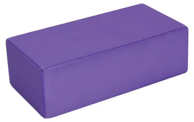 Produktbild von Fitness-Mad Yoga Block lila Hi-Density 22x11x7cm Unterstützung