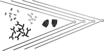 Image de SKS Paire d'entretoises en V SECU chromopl. VR+HR pour tôles en plastique 10184