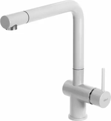 Immagine prodotto di Elleci Stream, standard, bianco, Granitek, maniglie a leva, immagine singola, 3/8"