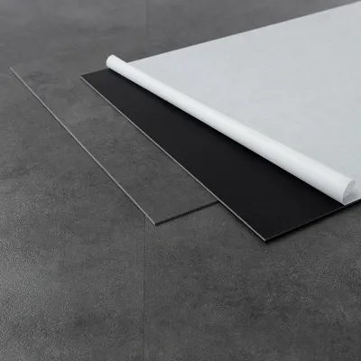 Produktbild von Selbstklebender PVC-Vinylboden mit Betonoptik, 36 m²