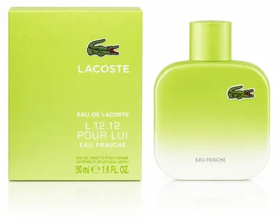 Produktbild von Lacoste L.12.12 Eau Fraiche Pour Lui, Männer, 50 ml, Nicht nachfüllbare Flasche, Spray