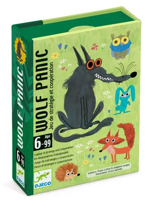 Image de DJECO Jeu de cartes Wolf Panic