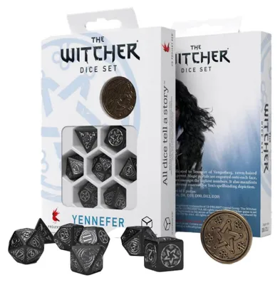 Image de Jeu de dés The Witcher. Yennefer - L'étoile d'obsidienne