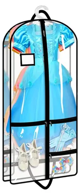 Produktbild von Kleidertaschen - Anzughüllen zum Aufhängen, wasserdicht und staubdicht - transparente Aufbewahrungslösung für Kleidung