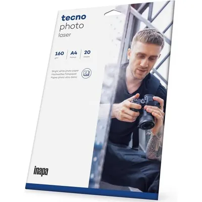 Produktbild von tecno photo laser glänzend DIN A4 160g 20 Blatt