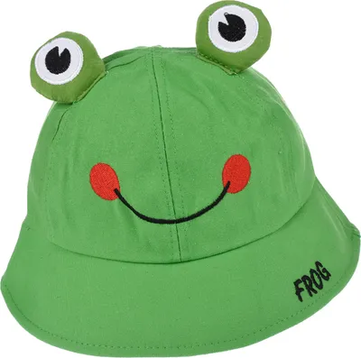Produktbild von Versoli Wendehut Sommerhut FROSCH Fischermütze Bucket Hat Sonnenmütze Sonnenschutz - Grün