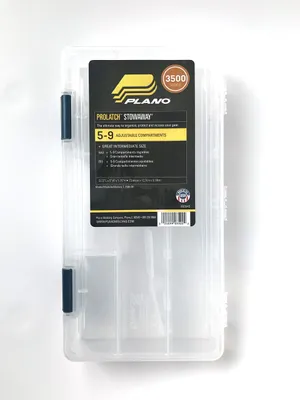 Productafbeelding van Plano opbergboxen, 4 stuks, elk met 3500 ProLatch opbergvakken voor visgerei