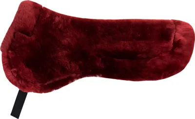 Produktbild von Engel Reitsport Lammfell Sattelkissen (Sakis2) Bordeaux Bordeaux M (16 - 17,5 Inch) 56cm