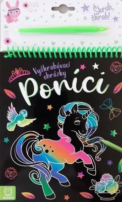 Obrázok produktu pre Vyškrábavací obrázky - Poníci (Ćwik Marzena)