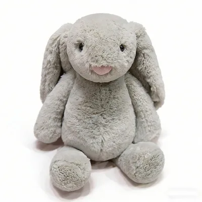 Productafbeelding van Minicee Pluche Konijn – 45 cm, schattig knuffel, zacht grijs