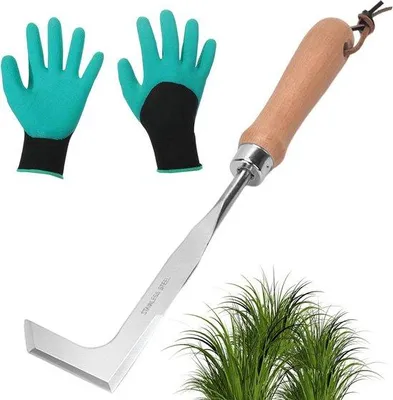 Obrázek produktu pro Ocelové nůžky na plevel s rukojetí, oboustranně ostré, pro péči o zahradu